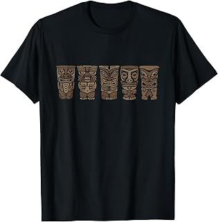 Tiki Polynesian Island Vacation T-Shirt T-Shirt