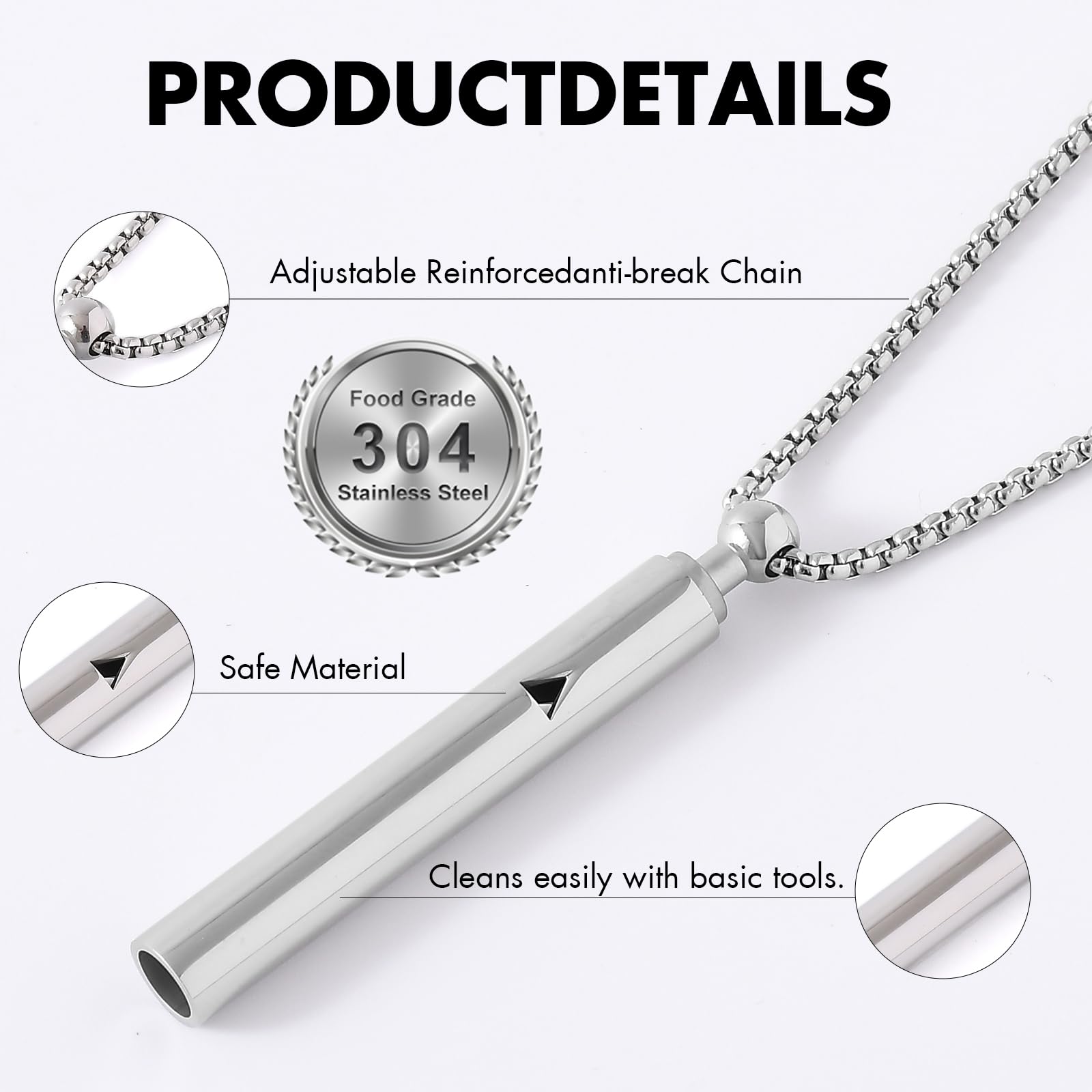 Amazon.com: AD ADASTONE Breathing Necklace for Anxiety Relief Breathlink  Anti Smoking Necklace Stop Smoking Aids Quit Vaping Tools for Smoking  Cessation Fum Vaporless Inhaler for Natural Calm Stress Relief : Health &