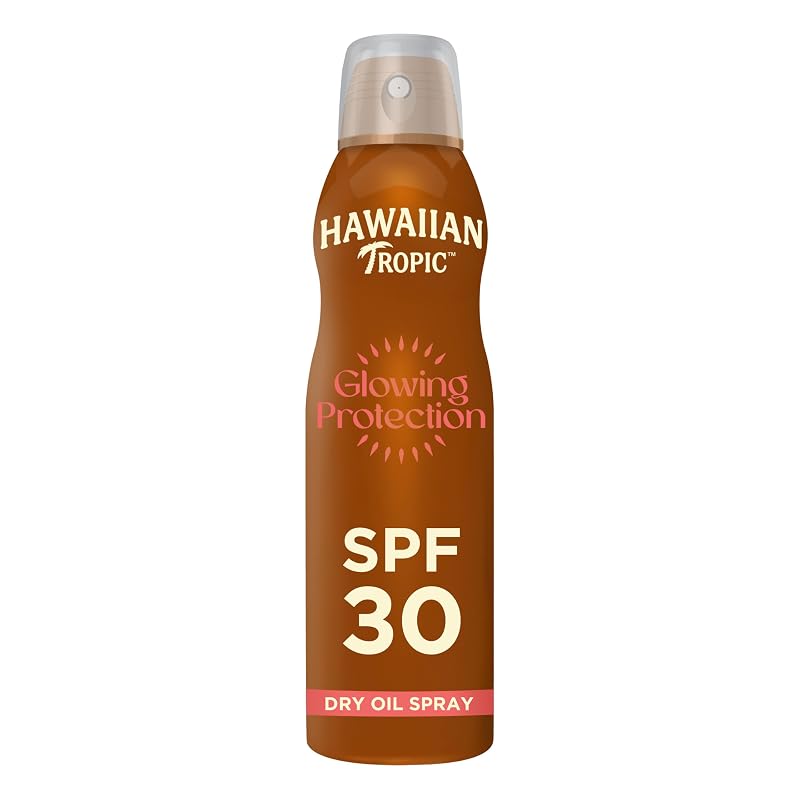 Hawaiian Tropic Óleo em Spray Contínuo FPS 30, 180 mL