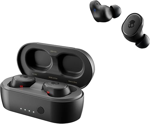 Miniatura 2 de Skullcandy Sesh Evo - Auriculares intrauditivos inalámbricos Bluetooth con enchufe de carga (negro)