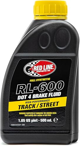 Red Line RL-600 TrackStreet DOT 4 Líquido de frenos, 16 onzas