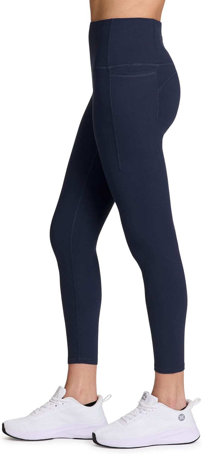 RBX Active Women's 7/8 Leggings, Quick Drying Squat Proof Gym Tights Ankle Length Workout Running Yoga Legging with Pockets - Image 5