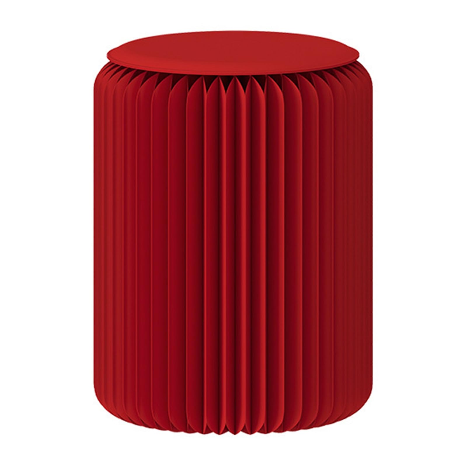 Tabouret pliant multifonction en papier kraft sans assemblage