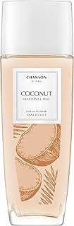 Chanson Coconut Hair & Body Mist for Women 2.5 fl oz (Pack of 1), Notes of Pear, Coconut Water, and Sandalwood, Women's Fragrance, Long Lasting, Everyday Fragrance, Travel Size