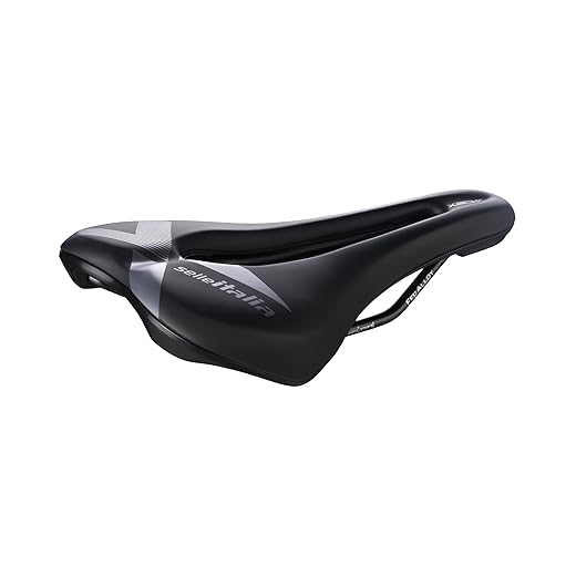 Selle Italia X-Bow Superflow - Selle de Vélo Enduro Bike, E-Bike, E-Mountain Bike, VTT, Trou Anatomique, Cadre en Alliage FeC, Amortisseurs