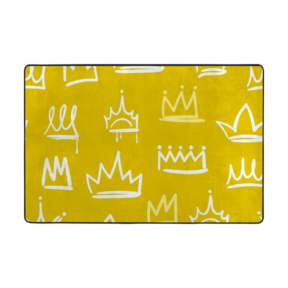 Tapis de salon jaune CHEHONG pour créer une chambre cosy et chaleureuse
