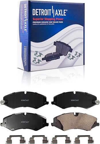 Miniatura 45 de Detroit Axle - Pastillas de freno traseras para Chevrolet Captiva Sport Equinox GMC Terrain Pontiac Torrent Saturn Vue XL-7, Pastillas de freno de