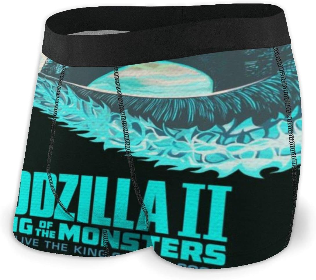 Monsters Godzilla Boxer Briefs Underpants Print Breathable