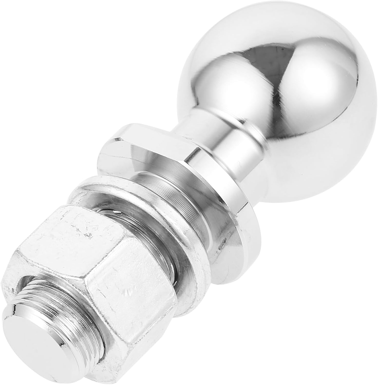 Trailer Hitch Ball Replacement Metal Tow Ball for Rv and Camper Trailers Tow Hitch Accessory for Boats and Trucks Weather-Resistant Design for Secure Towing