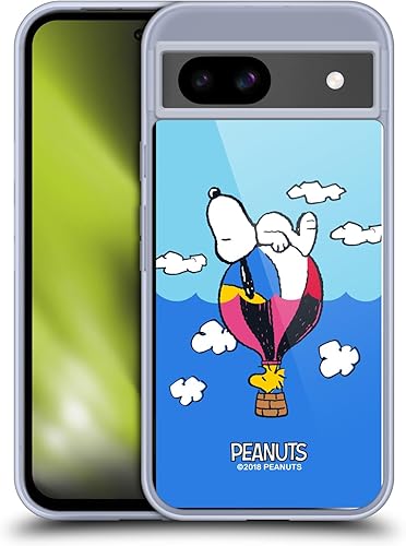 Miniatura 8 de Head Case Designs Funda de gel suave con licencia oficial de Peanuts Snoopy & Woodstock Balloon Halfs and Laughs compatible con Google Pixel 7