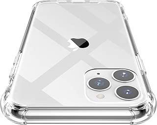 Shamo's iPhone 11 PRO MAX Case Clear Reinforced Edges TPU Bumper Anti-Scratch Shock Proof Cover