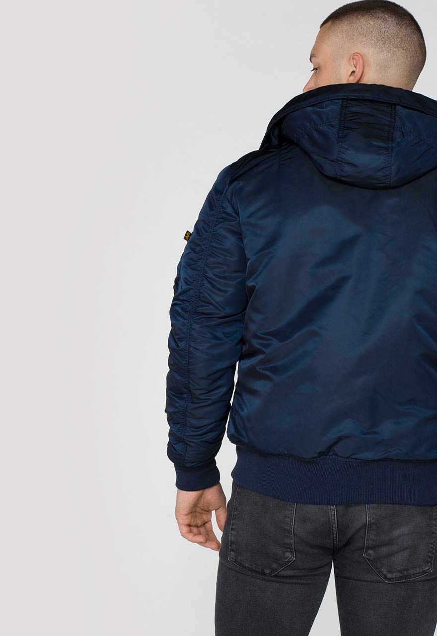 Alpha Industries Herren Alpha Industries Ma-1 Hooded Bomberjacke für Herren Bomberjacke