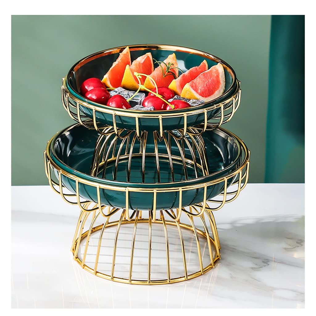 ZTCHSENZT Fruit Bowl Fruit Basket Decorative Bowl Ceramic Fruit Bowl, Fruit Basket Kitchen Countertop Fruit Stand Vegetable Holder For Bread, Snacks, Fruit Storage For Kitchen Frui