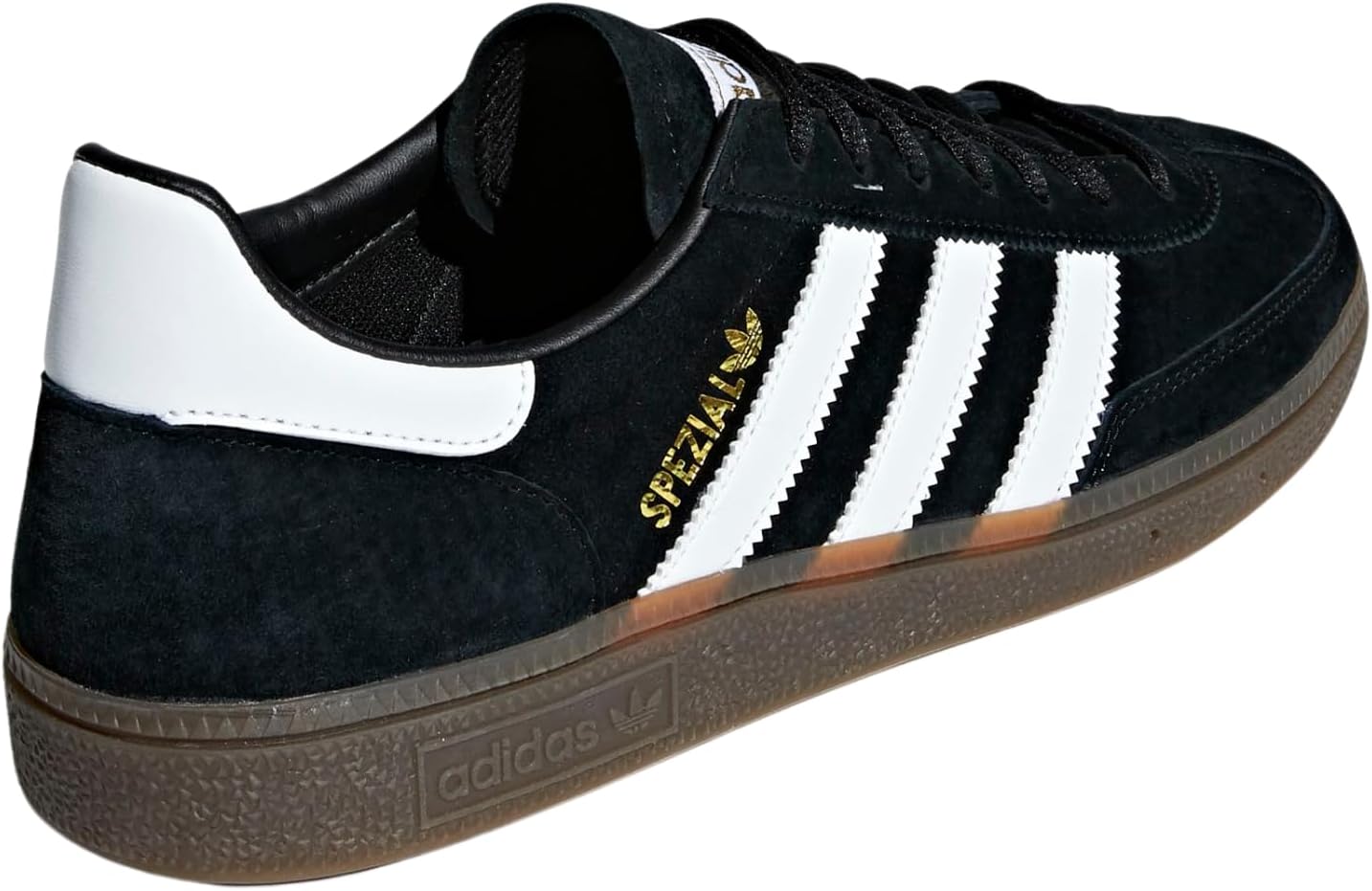 adidas Mens Handball Spezial Lace Up Sneakers Shoes Casual - Black