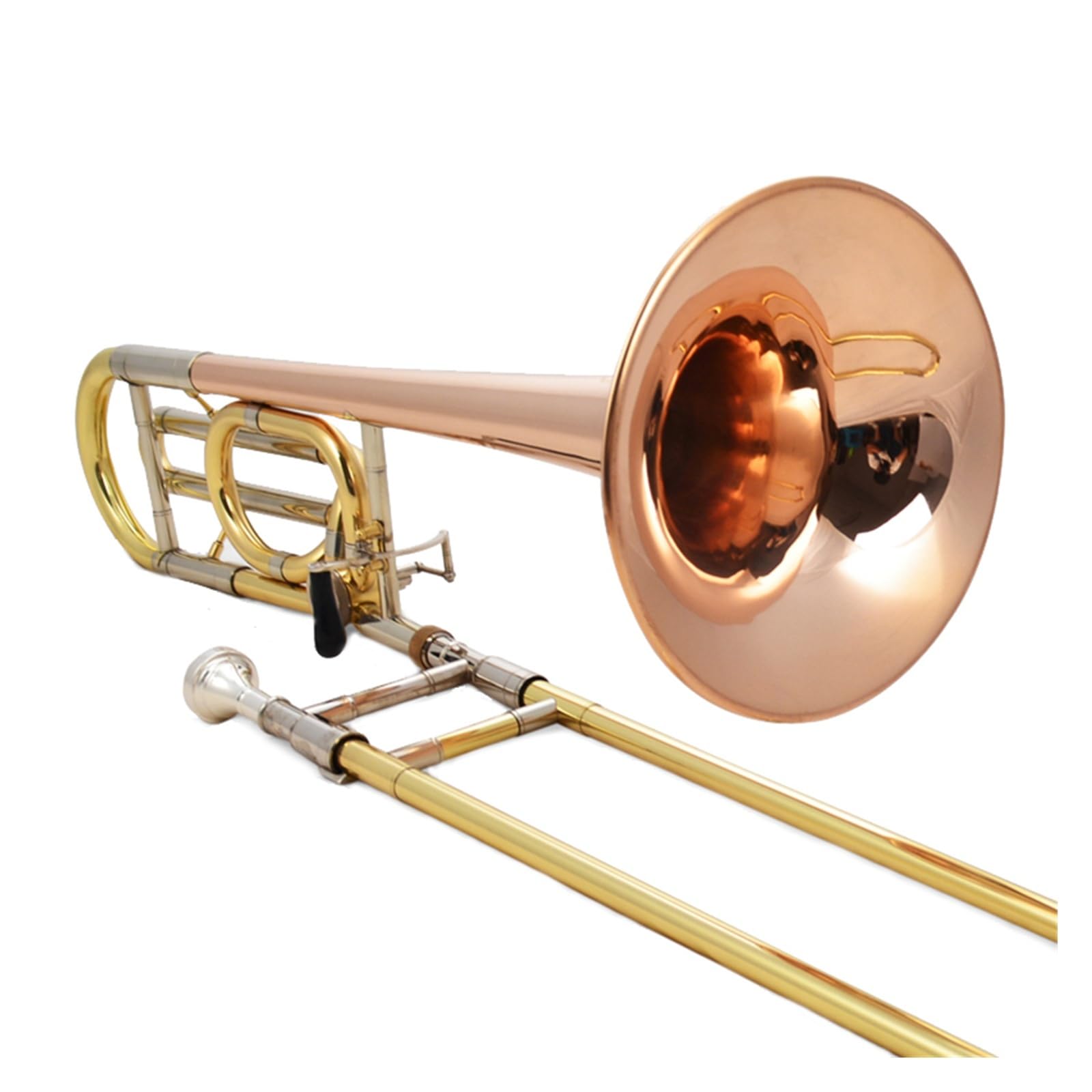 Puzon Brąz fosforowy Profesjonalny puzon tenorowy B dur Instrument profesjonalny