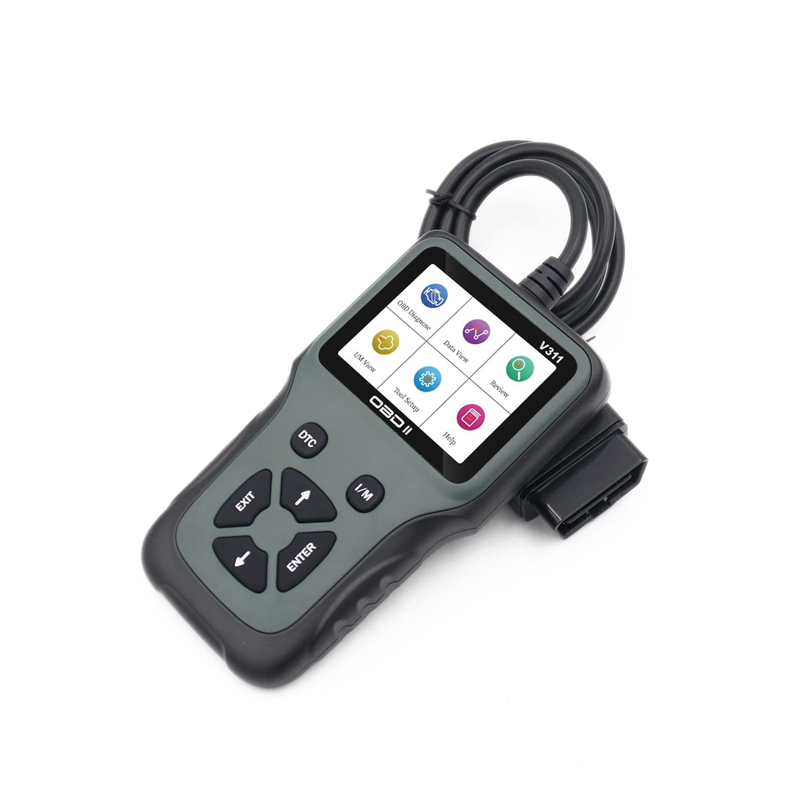 Automobile Barcode Lettore Auto Diagnostica Autensile Diagnostica OBD2 Diagnosi del motore Strumento di diagnosi del guasto for auto Portatile e comodo