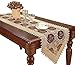 Simhomsen Burgundy Lace Table Runner And Scarves 16 By 102 Inch Long