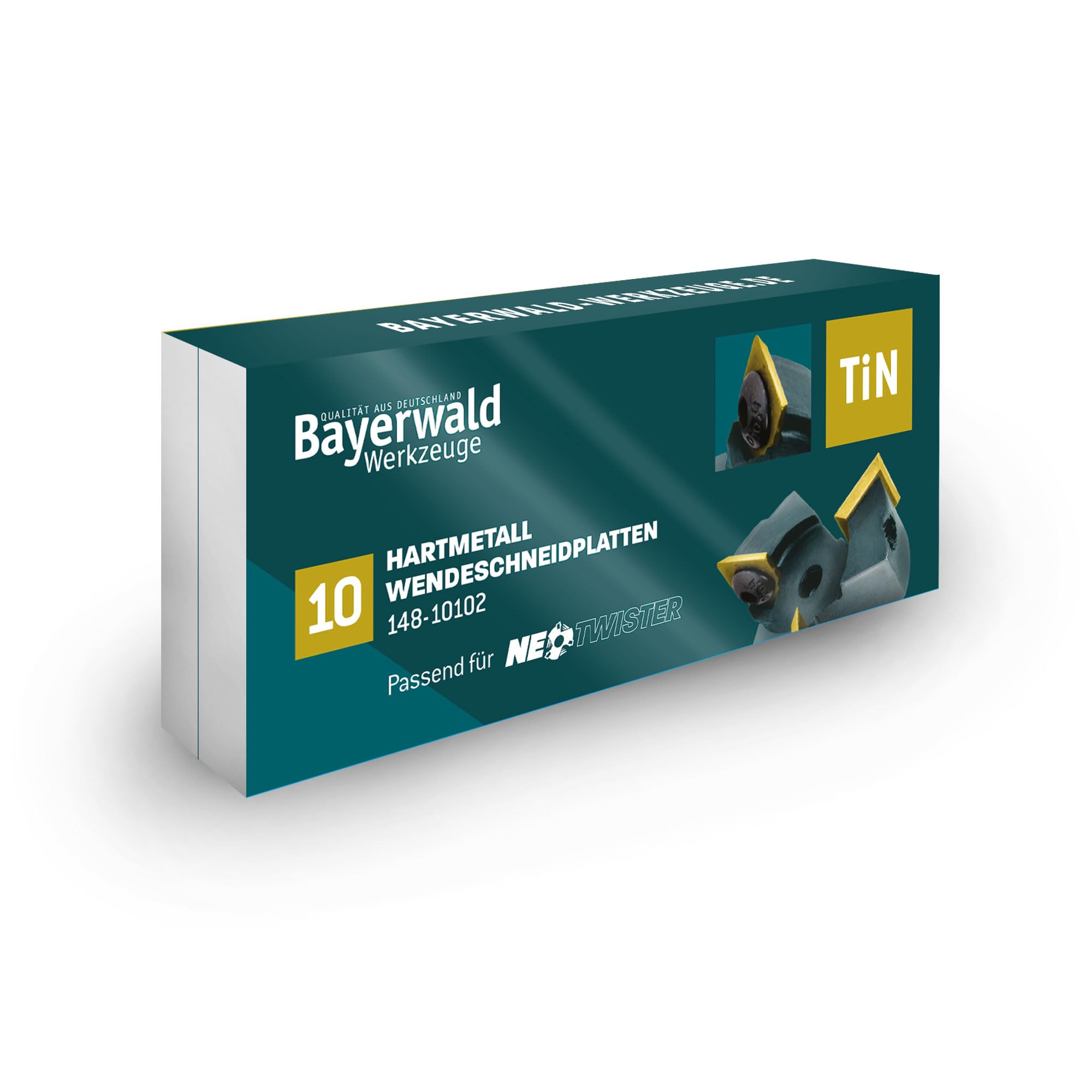 Bayerwald NeoTwister Profi-Fräser-Set Ø 35 mm inkl. 10 Premium Ersatzmesser – Planfräser & Nutfräser für Holz, Sperrholz & Spanplatten – TiN-beschichtete Hartmetall-Klingen – Präzise Holzbearbeitung &