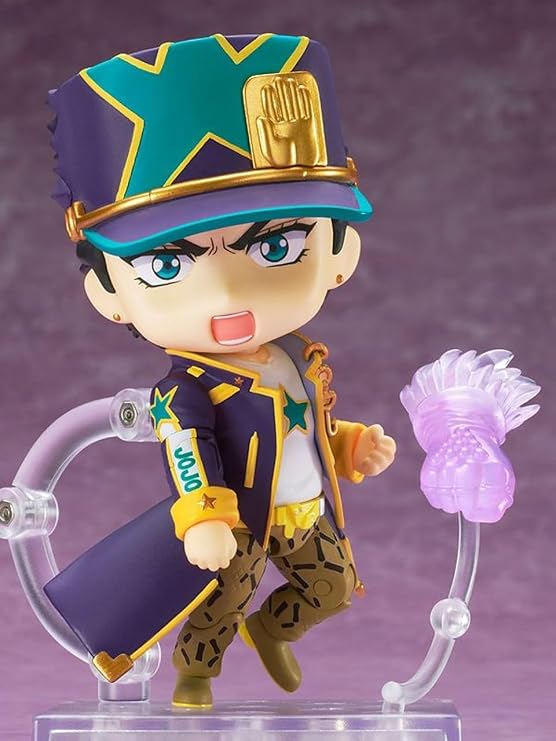 Nendoroid Anime JoJo's Bizarre Adventure Stone Ocean Jotaro Kujo Stone Ocean Ver. Non-Scale Plastic Painted Fully Action Figure