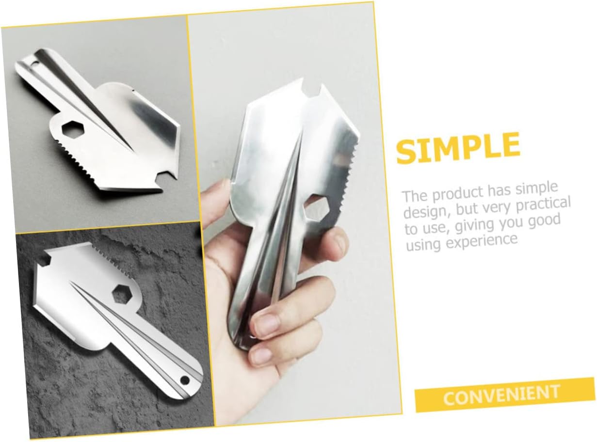 Happyyami 5pcs Garden Mini Shovel Hand Weeder Tool Planting Soil Flower Shovel Hand Tools Beach Sand Scoop Garden Soil Trowel Potting Soil for Outdoor Plants Snow Shovel Steel Sand Digging