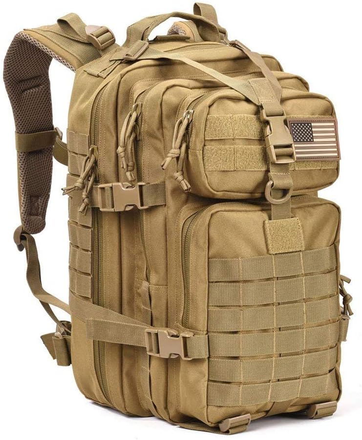 Military Tactical Backpack Assault Pack Army Bag Backpacks Tan