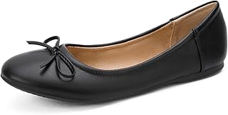 Sponsored Ad - MaxMuxun Women's Ballet Flats Foldable Slip On Flats Shoes for Women Comfortable Ballerina Dressy Shoes wit...