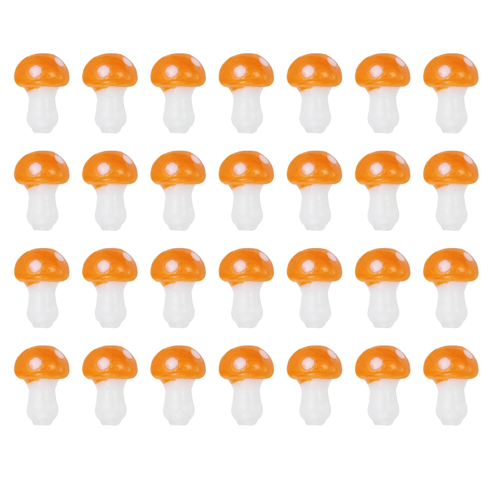 PATIKIL 0.6" x 0.5" Cute Mushroom Beads