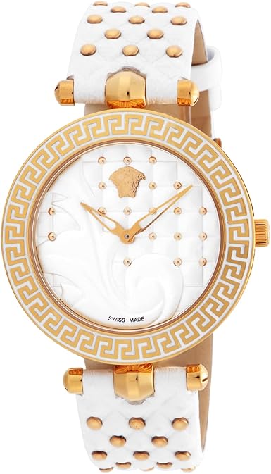 Amazon.co.jp: [ヴェルサーチ] 腕時計 VANITAS ヴァニタス ホワイト