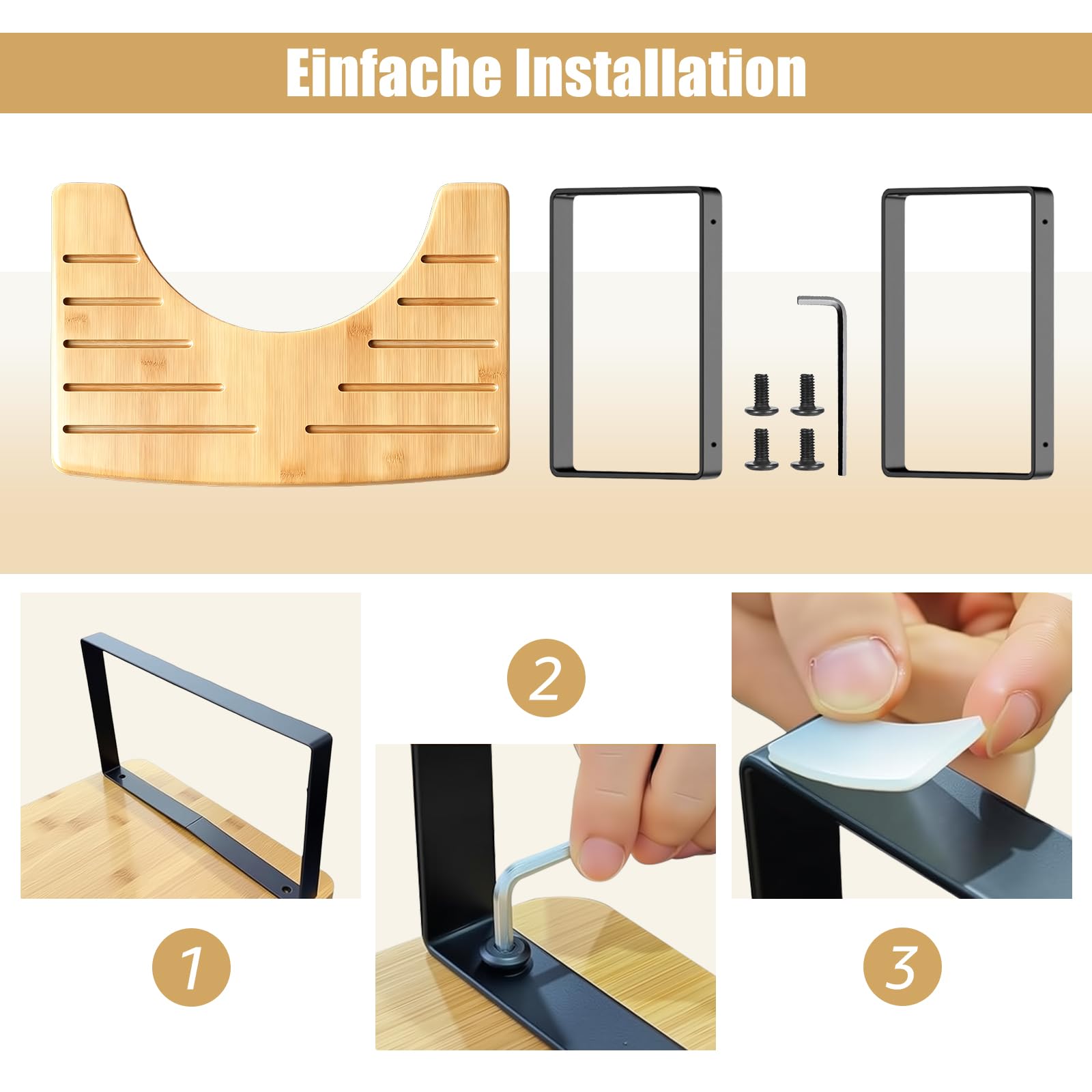 SgaSgabello per WC in legno per adulti, Alza Piedi Antiscivolo per Adulti in Stile Legno Naturale per una Posizione Accovacciata, Antiscivolo Allevia la Stitichezza, 39,97 x 19,98 x 17,01 cm