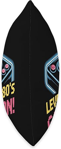 Miniatura 2 de Level 1980s Game On Retro Arcade Joystick Classic Gamer Throw Pillow