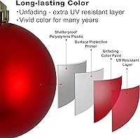 Vista 260 de Bubblegun Rosa - Bolas Pequeñas de Navidad de 1.6 Pulgadas, Adornos de Decoración para Árbol de Navidad, Bolas Colgantes Inastillables