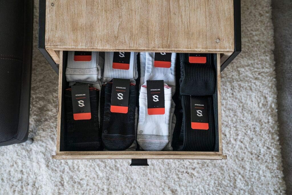 Basic Low Cut Socks 3-Pack for Men & Women – Quad-Ply Arch Support, Cushioned Compression Fit, Breathable Odor-Resistant