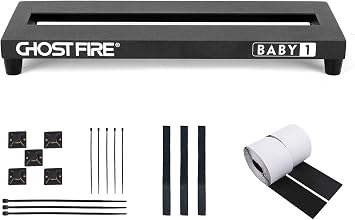 Ghost Fire Guitar Pedal Board Aluminum Alloy Effect Pedalboard,V Series V-BABY1-PB13.7x5.5