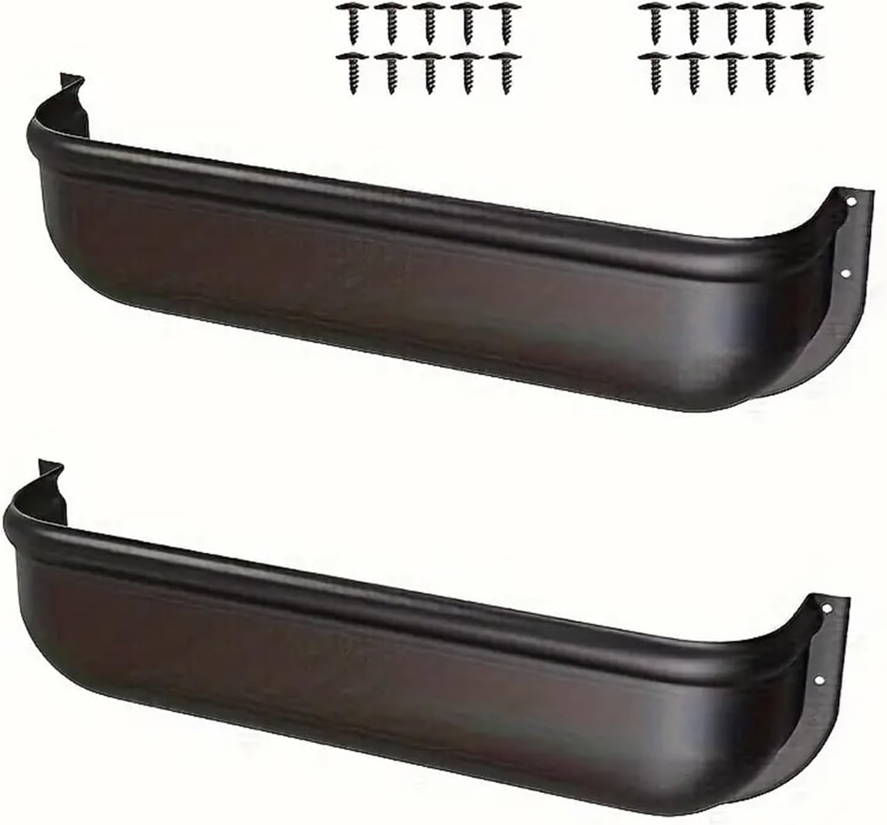Car Door Handle Storage Box For RV Van Camper Universal Fit Panel Tray Armrest Organizer Cover Accessories(Black 2pcs)
