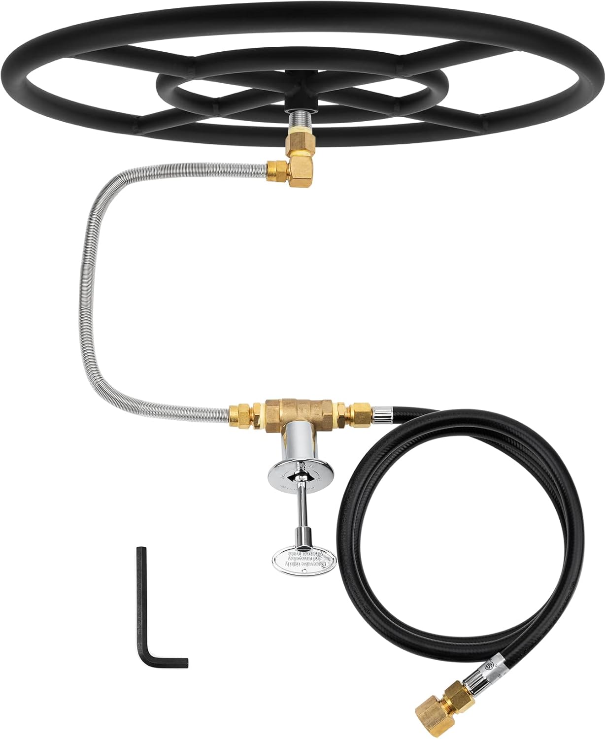 Stanbroil Natural Gas Fire Pit Burner Ring Installation Kit