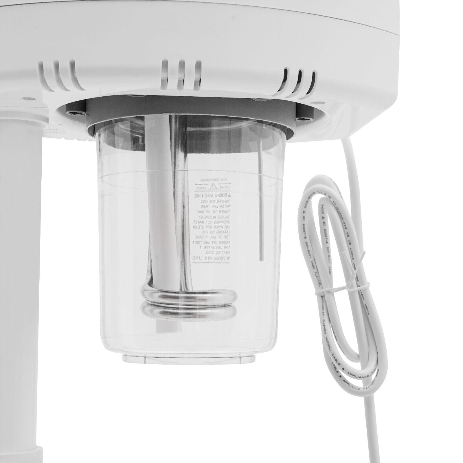 2 in 1 Vaporizzatore di ozono Salone Spa Lente d'ingrandimento Umidificatore Vapozone Professionale Ferro a vapore per il viso Macchina a vapore professionale per salone di bellezza Cura del viso