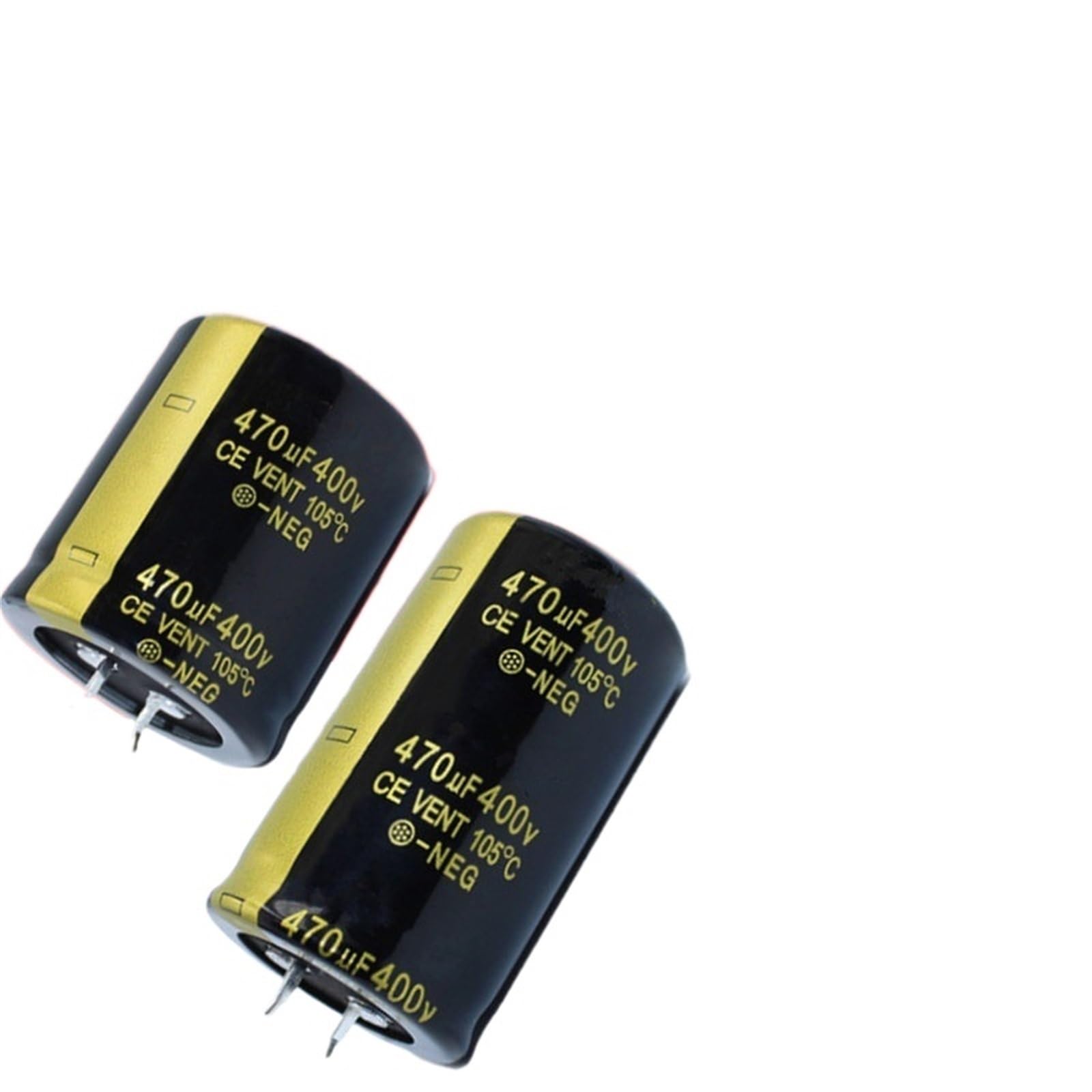 Condensador electrolítico de Audio 400V470UF 35 * 40 30 * 50 for amplificador de Audio Hifi altavoz de baja ESR de alta frecuencia 2 uds (Size : 30x50)