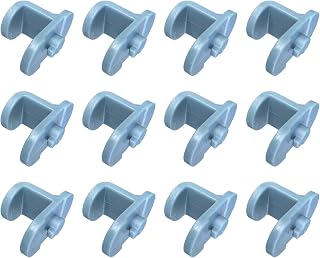 High-Quality P993200800 Gray Plastic Shelf Clips | 24-Pack | Outstanding Replacement For Commercial Kitchen Freezers And Refrigerators