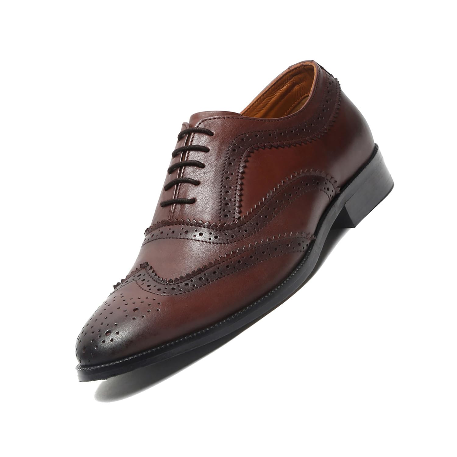 LOUIS STITCH Men’s Brown European Leather Formal Shoes Handcrafted Brogue... LOUIS STITCH Men’s Brown European Leather Formal Shoes Handcrafted Brogue...