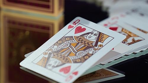 Miniatura 6 de Bicycle Verbena - Cartas de juego florales premium lámina dorada 1 baraja