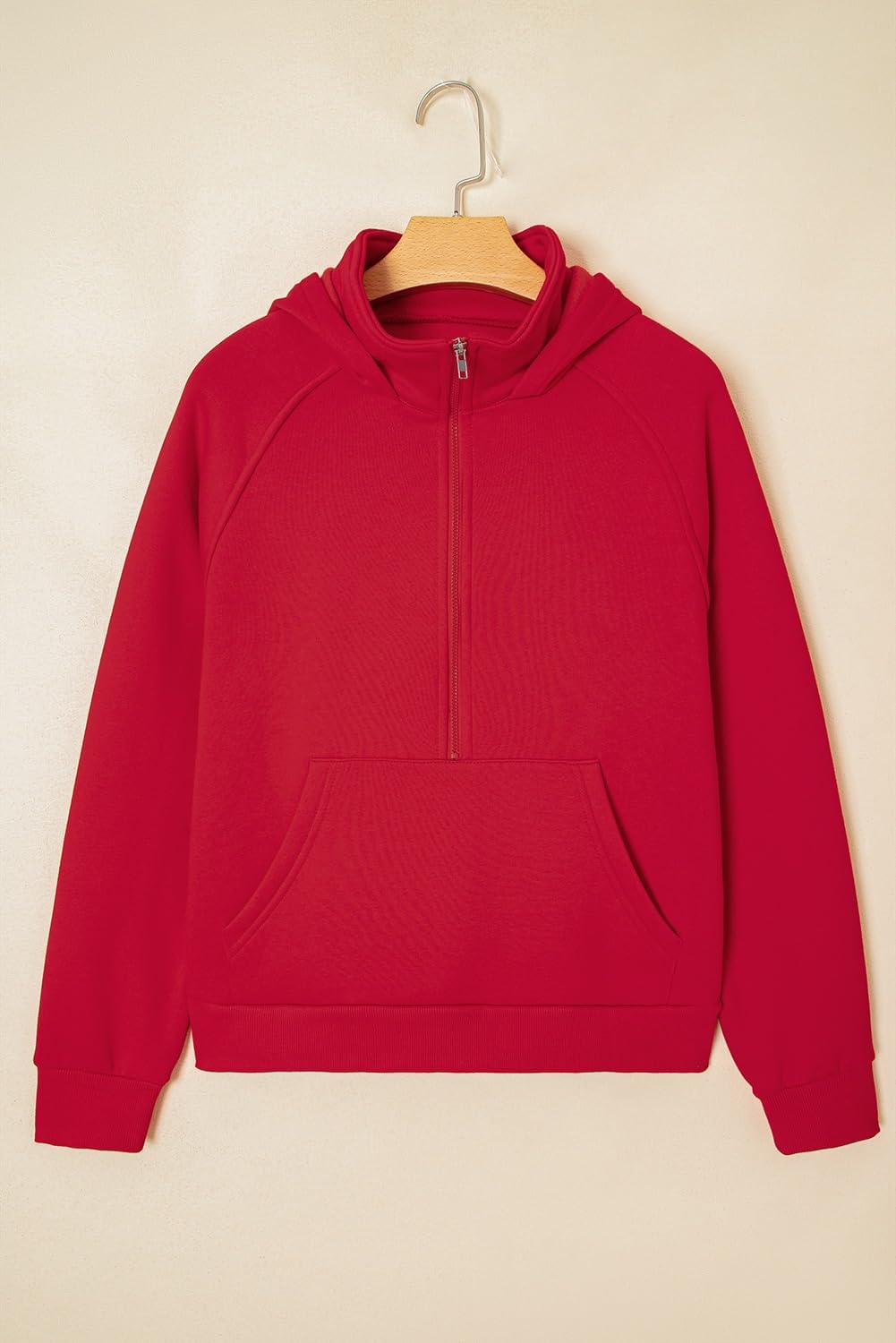 SHEWIN 2025 Women Half Zip Hoodies Fall Pullover Sweatshirt - Image 6