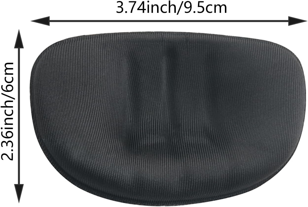 4PCS Helmet Protective Inner Pads 3.74x2.36 inches Baseball Softball Removable Chin Pad Face Guard Cup for Youth Athletes Masks