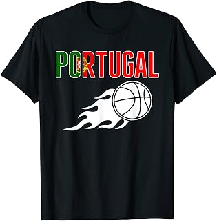 Portugal Basketball Fans Jersey - Portuguese Sport Lovers T-Shirt