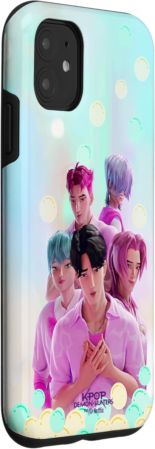 Kpop Demon Hunters Saja Boys Officially Licensed Case for iPhone 11
