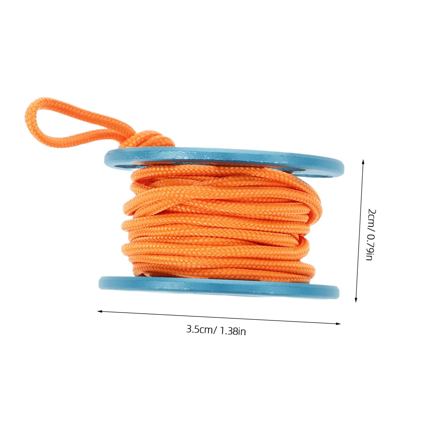 ibasenice Compact Dark Finger Reel for Scuba Diving Portable Line Spool for Position Marking Essential Tool for Underwater Adventures Diving Accessory