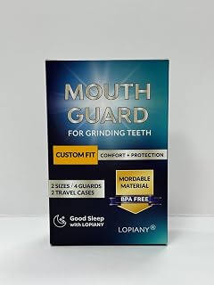 Lopiany Mouth Guard for Teeth Grinding and Clenching 4PCS