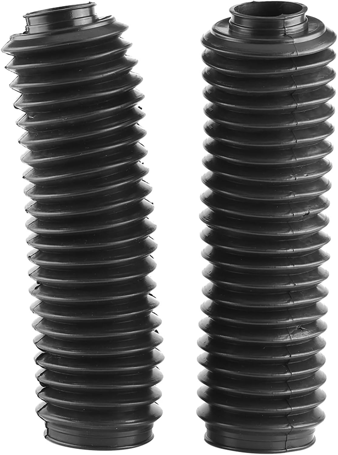1Pair Black Fork Boots For CQR ATV/Dirt Bike