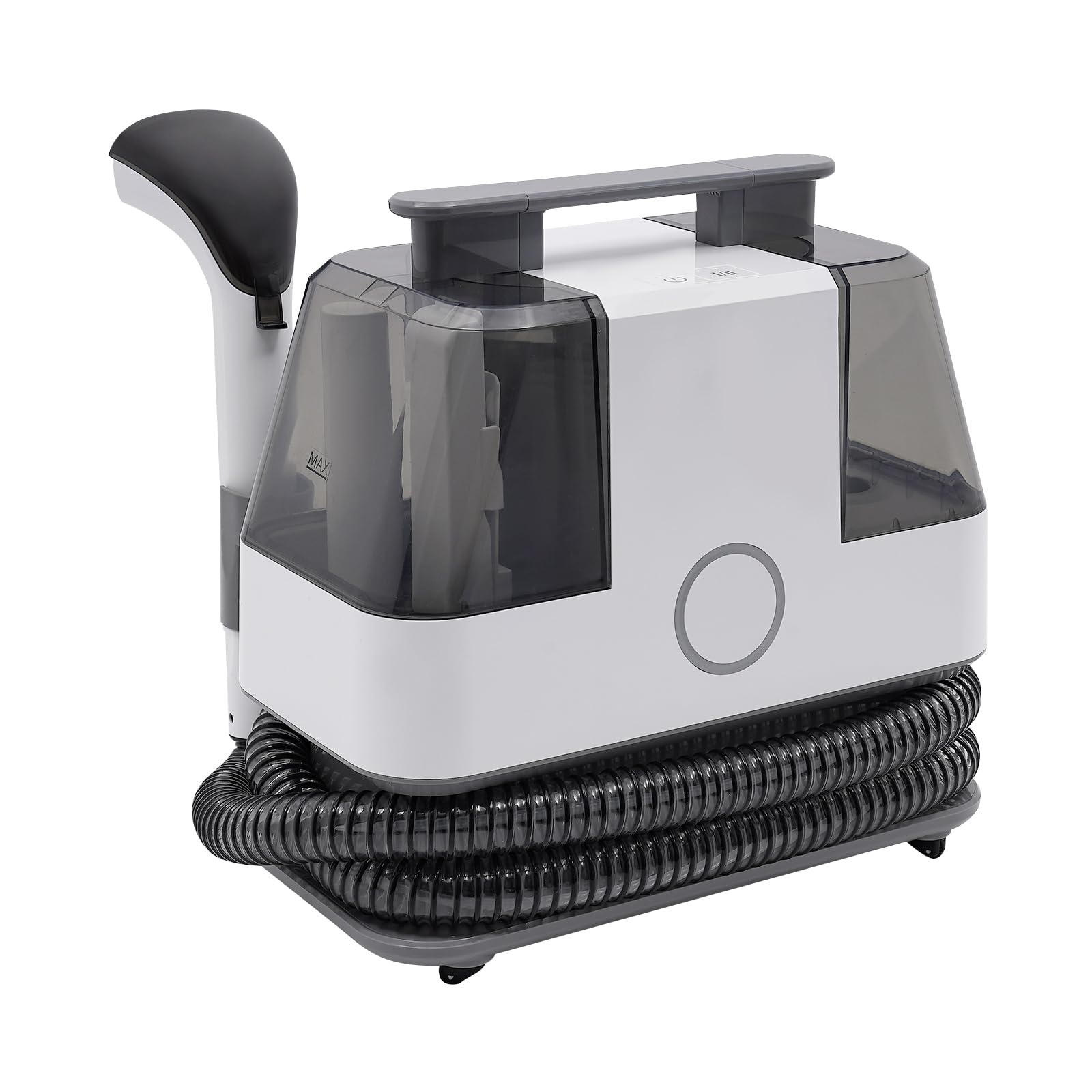 CNCEST Cleaner Machine,15KPa Portable Carpet Couch Deep Cleaner,Wet or Dry Handheld Rug Cleaner with Two Tanks,for Furniture Hand Held Sofa Shampooer for Car Seat Pet Stain