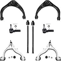 Vista 789 de Detroit Axle - Kit de suspensión frontal de 8 piezas para Dodge Journey 2009-2015, 2 brazos de control inferiores, 2 rótulas, 2 varillas