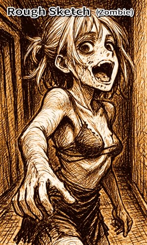 Photo de Rough Sketch: Zombie RoughSketch (DoCoZo) (Japanese Edition)